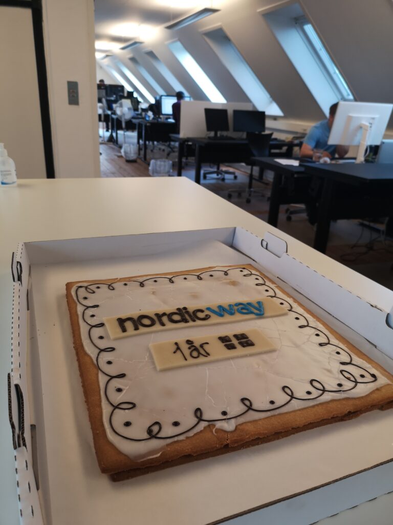 nordicway firar sin första födelsedag